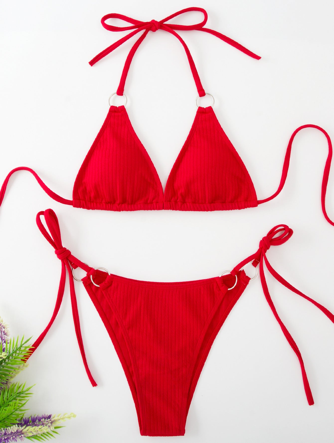 Sexy Side-Tie Thong Bikini – Women's Bandage-Style Swimsuit