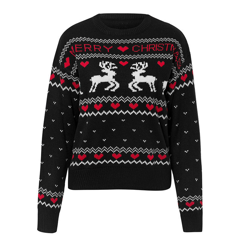 Cozy Christmas Reindeer Sweater