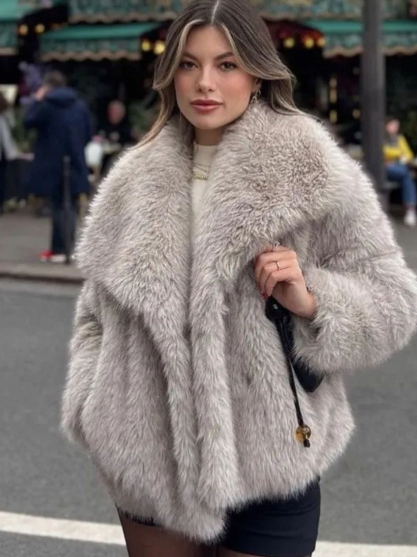 Thick Plush Winter Coat