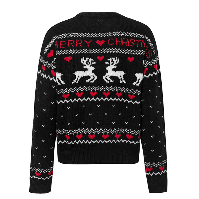 Cozy Christmas Reindeer Sweater