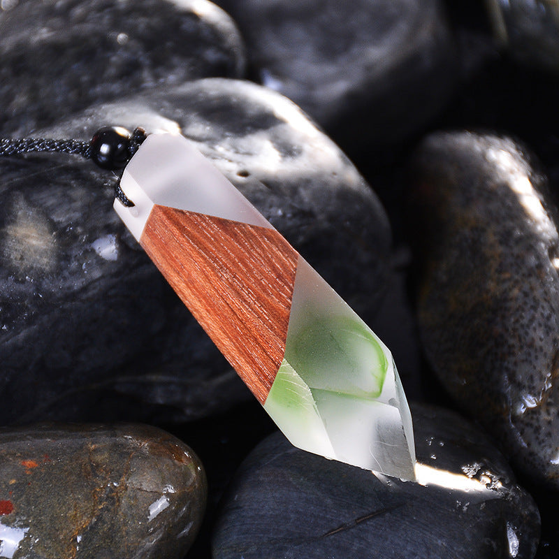 Vintage Wood Necklace