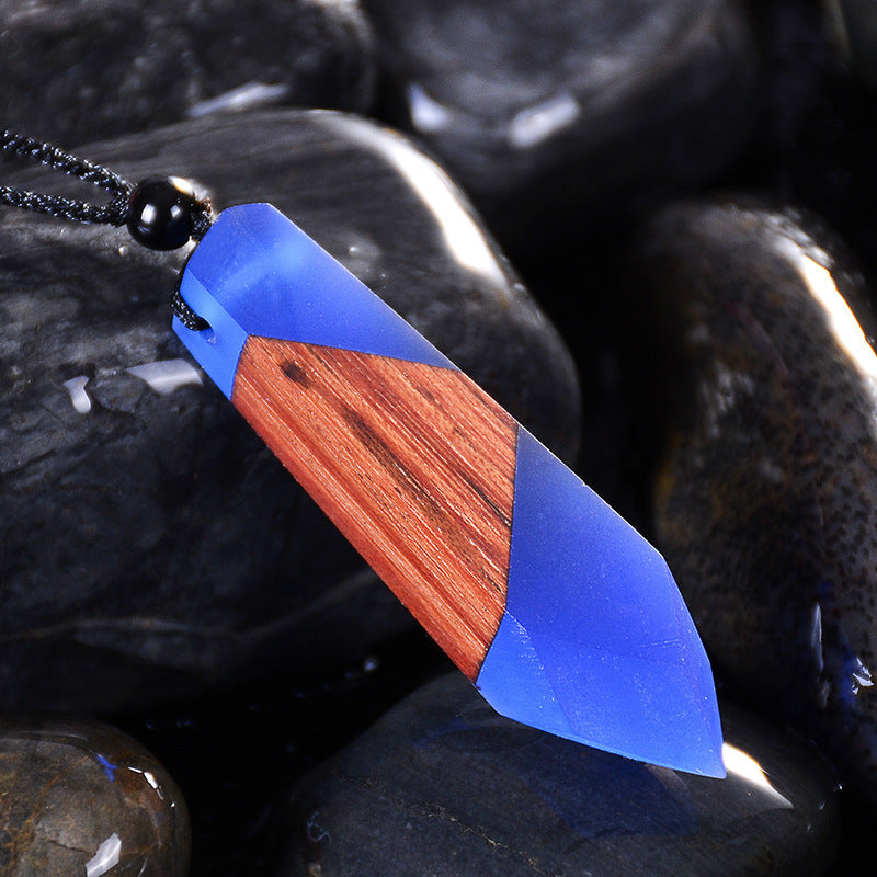 Vintage Wood Necklace