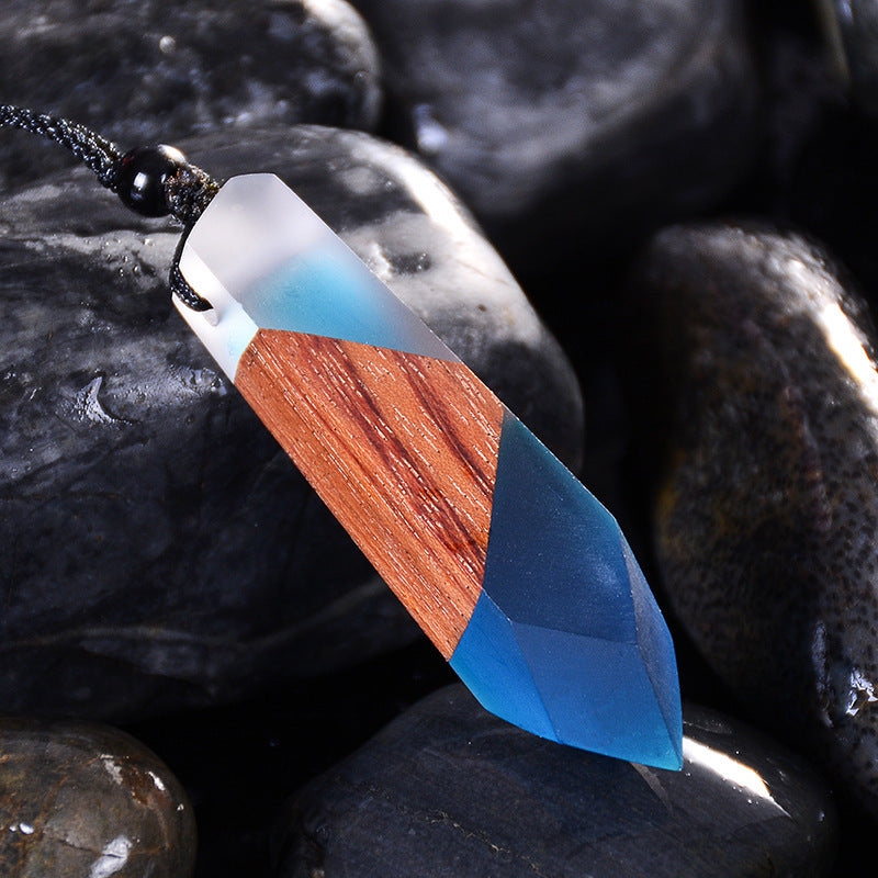 Vintage Wood Necklace