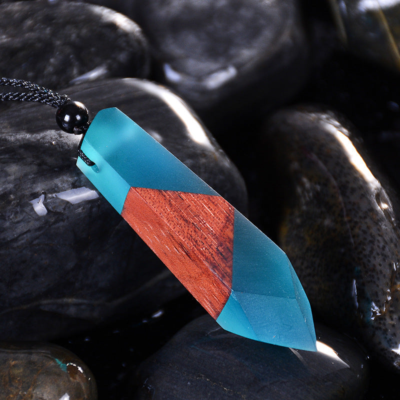 Vintage Wood Necklace