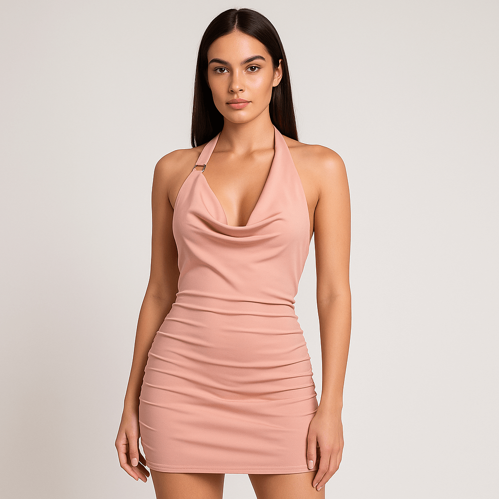 Satin Slip Party Dress