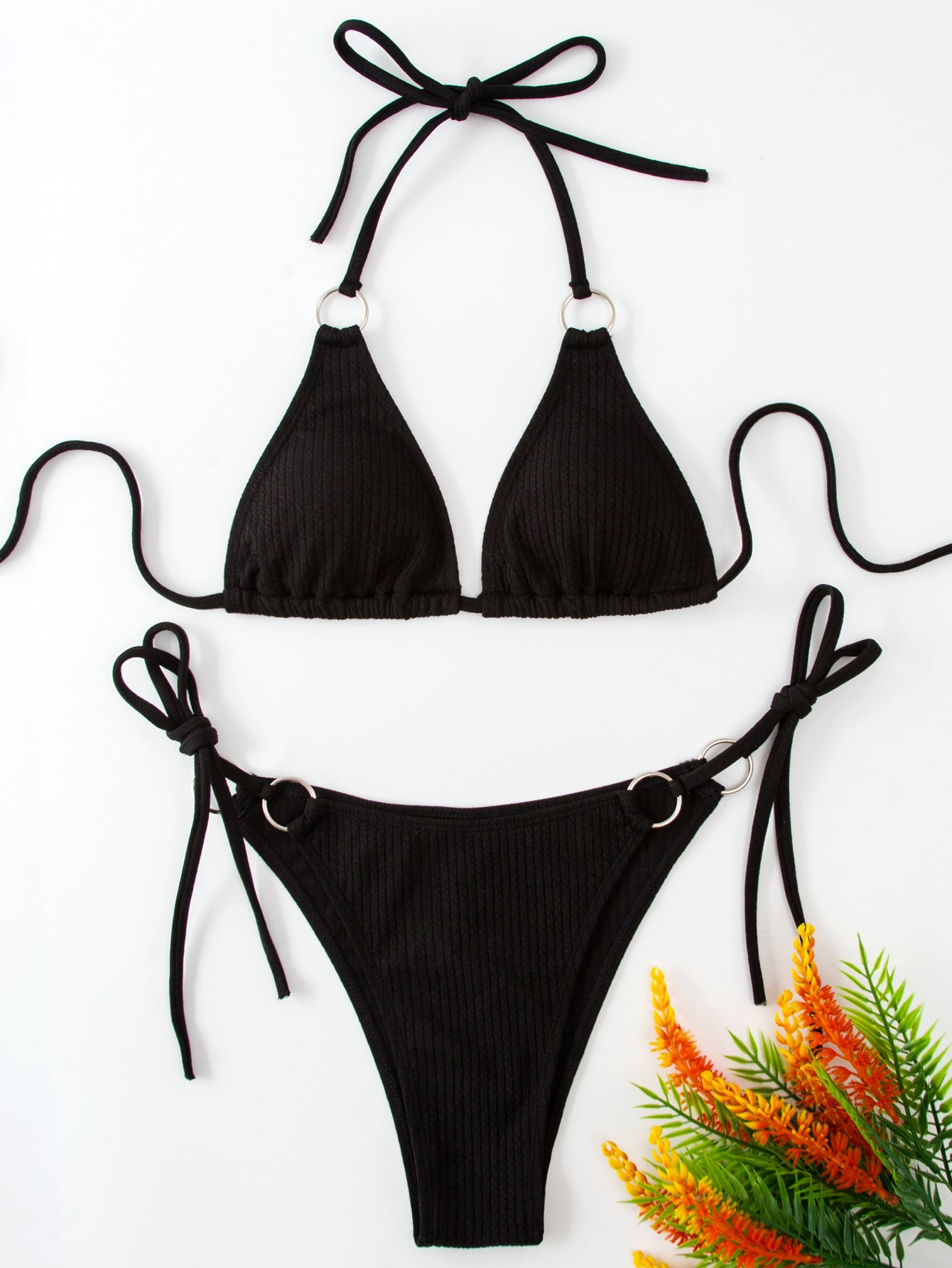 Sexy Side-Tie Thong Bikini – Women's Bandage-Style Swimsuit