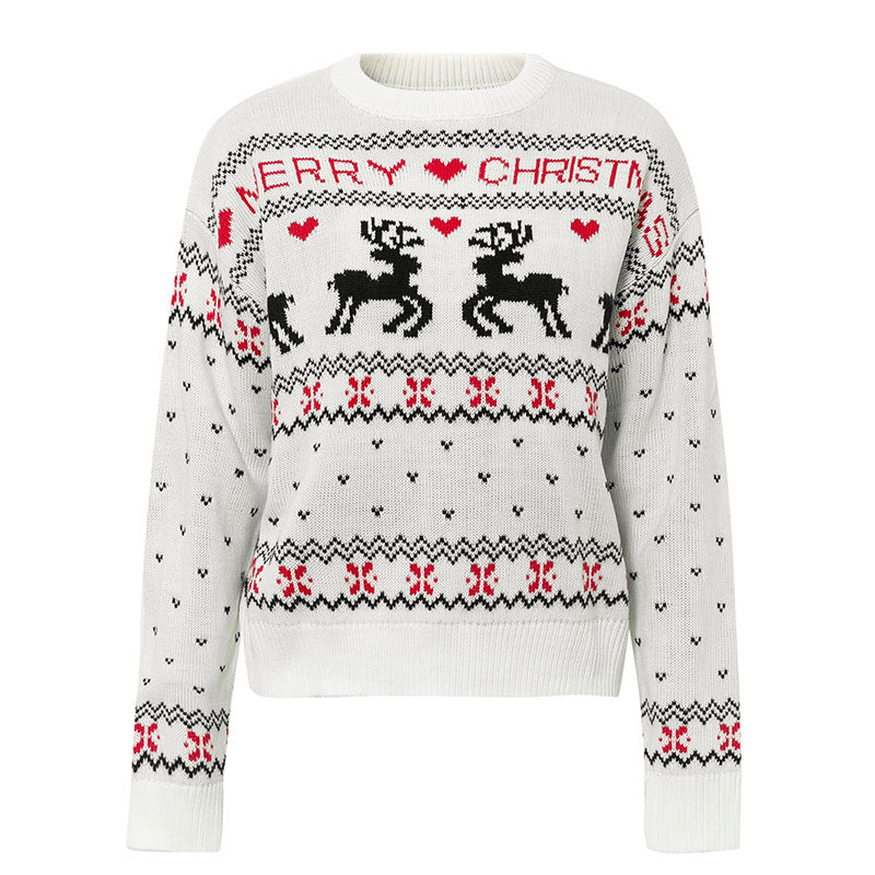 Cozy Christmas Reindeer Sweater