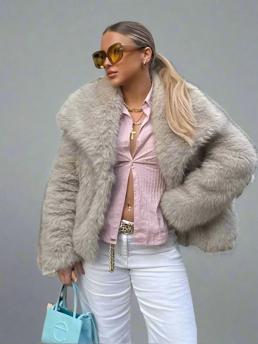 Thick Plush Winter Coat