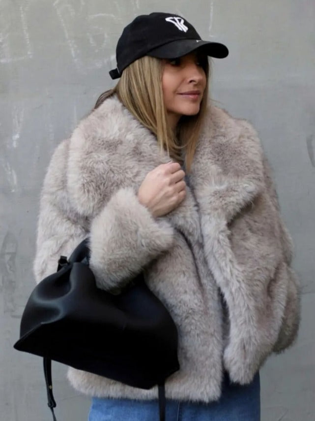 Thick Plush Winter Coat
