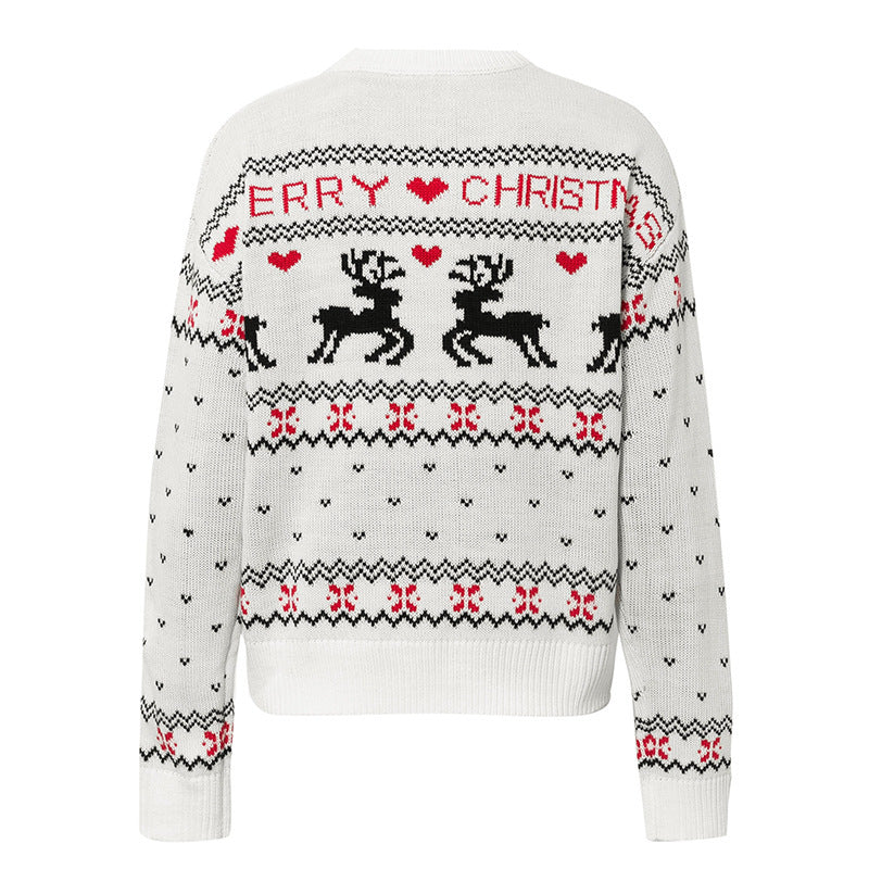 Cozy Christmas Reindeer Sweater