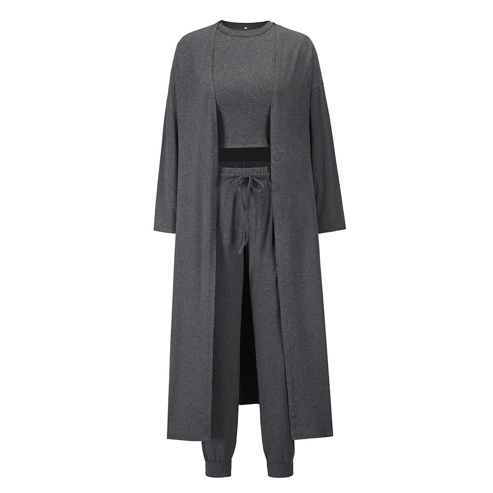 Stylish Knitted Athletic Ensemble