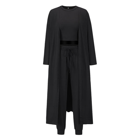 Stylish Knitted Athletic Ensemble