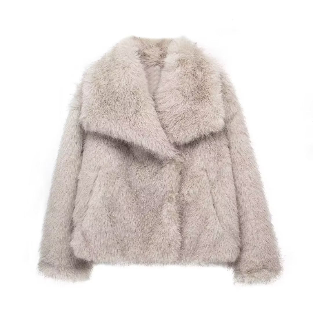 Thick Plush Winter Coat