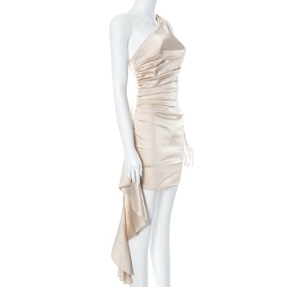 One-Shoulder Mini Dress