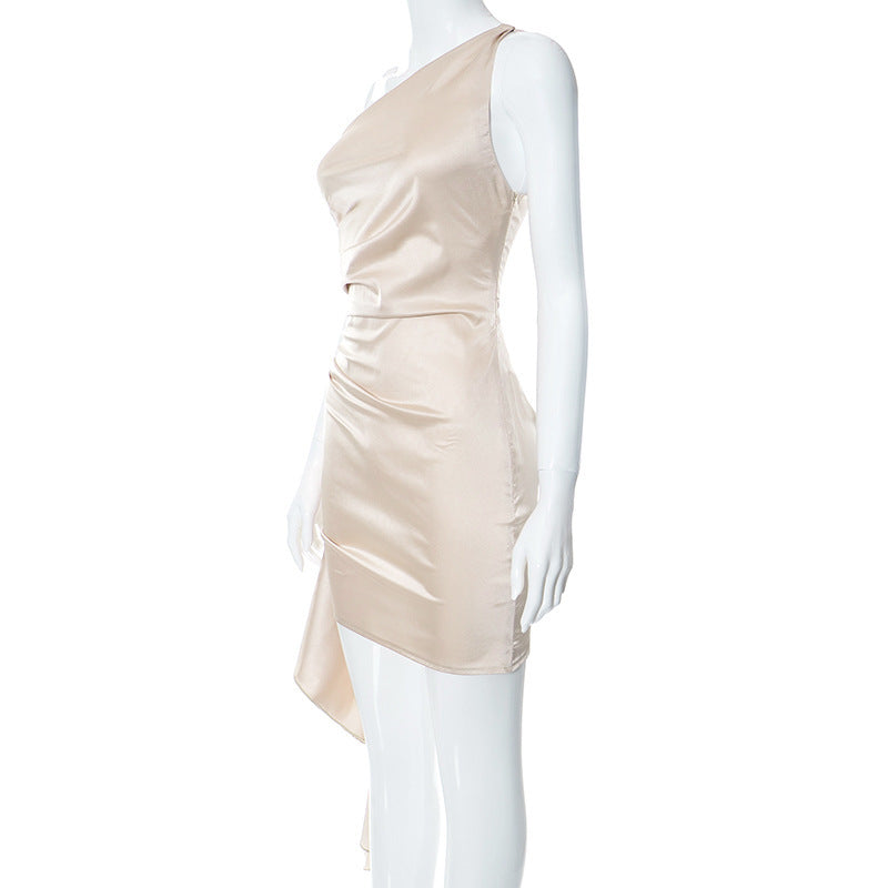 One-Shoulder Mini Dress