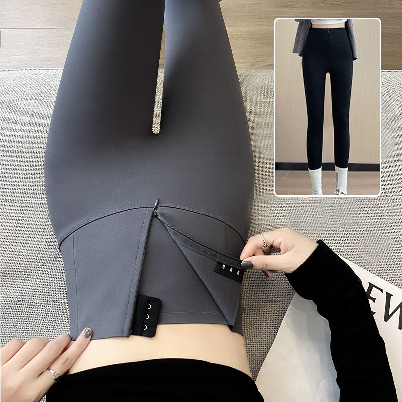 Belly-controlling  With Three-breasted Design legging