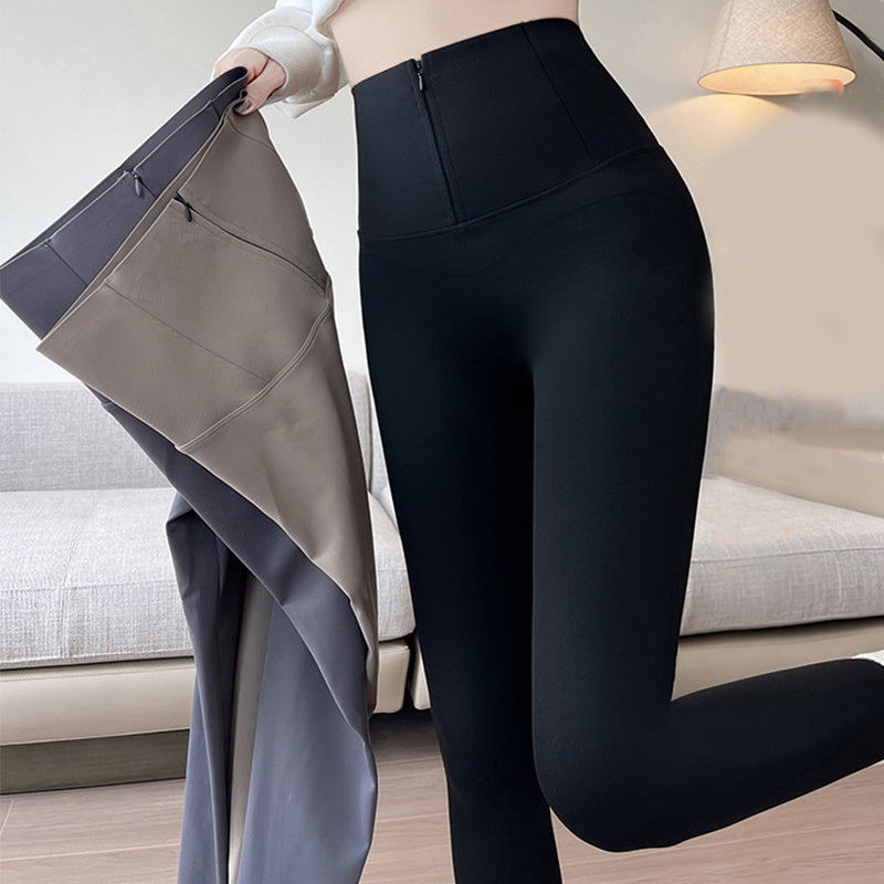 Belly-controlling  With Three-breasted Design legging