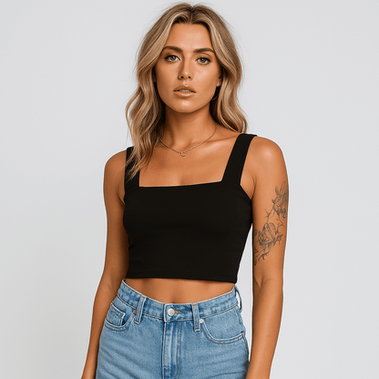 Minimalist Triangle Tank Top