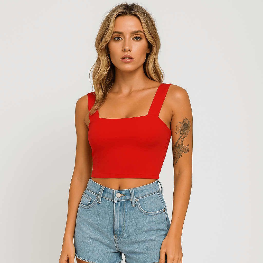Minimalist Triangle Tank Top