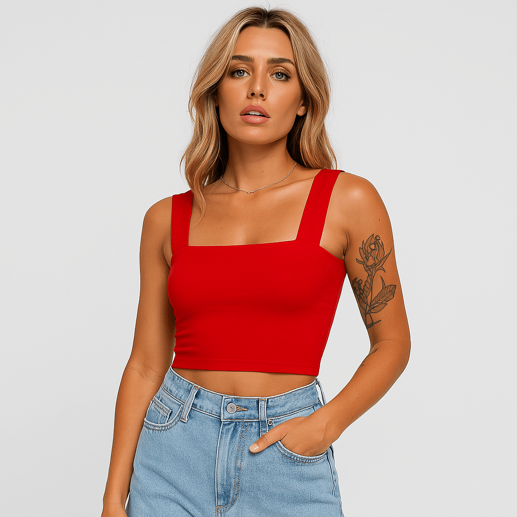 Minimalist Triangle Tank Top