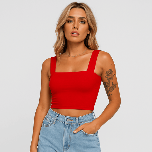 Minimalist Triangle Tank Top