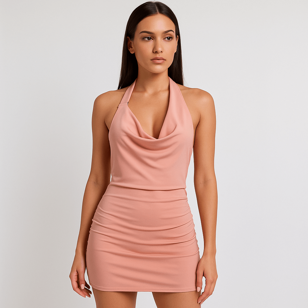 Satin Slip Party Dress