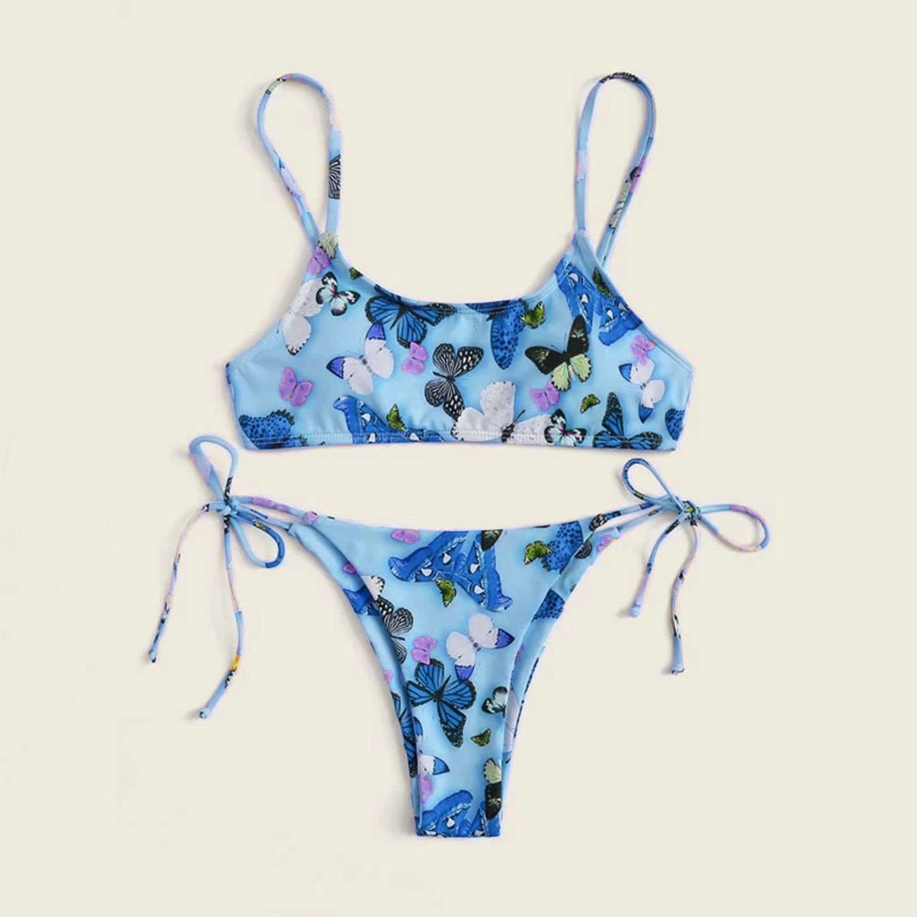 Summer Floral Bikini | Sexy Push-Up Swimsuit