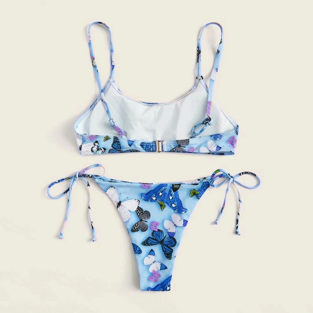 Summer Floral Bikini | Sexy Push-Up Swimsuit