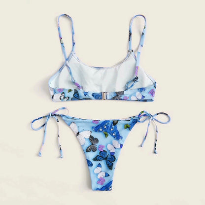Summer Floral Bikini | Sexy Push-Up Swimsuit
