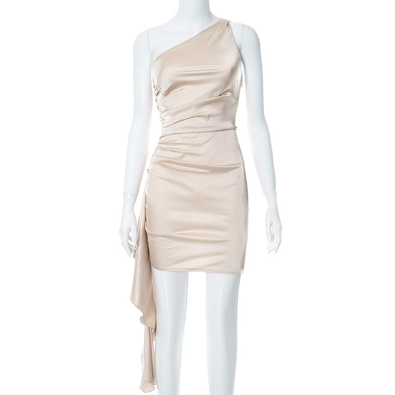 One-Shoulder Mini Dress