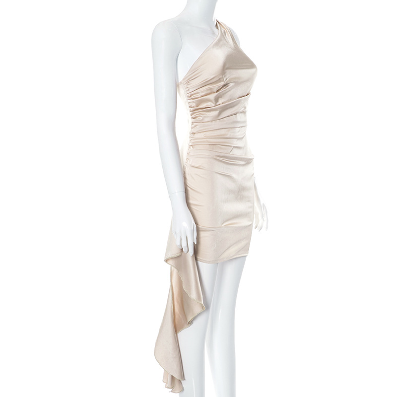 One-Shoulder Mini Dress