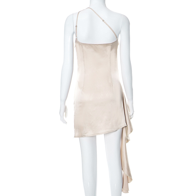 One-Shoulder Mini Dress