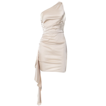One-Shoulder Mini Dress